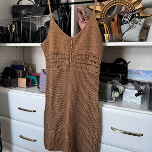 Aerie Crochet Knit Cover-Up Dress - Size XL